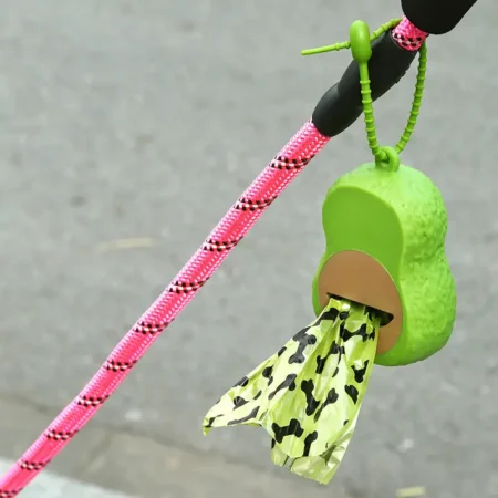 Dispensador de bolsitas en forma de aguacate